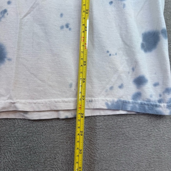 The Rolling Stones Graphic Band T-Shirt - Blue & White Tie-Dye Medium - Picture 5 of 7